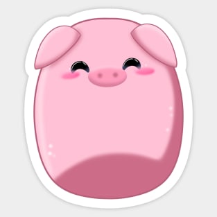 Wally the Pig Sticker